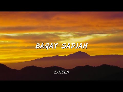 ZAHEEN - BAGAY SADJAH (COVER)