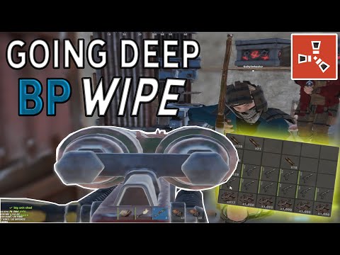 Rust - GOING DEEP ON RICH GAMBLERS 5 HOURS INTO FRESH BP WIPE (6000 SCRAP) & PVP