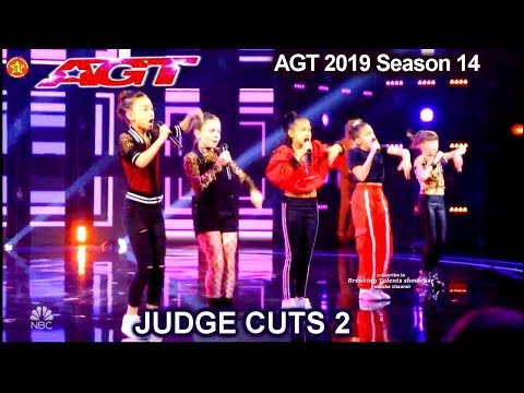 Thumbnail for GForce girl band original song “Simon Says” FANTASTIC  | America's Got Talent 2019 Judge Cuts by Girl (band)