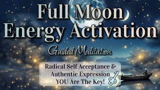 Full Moon Energy Activation🌕❄️ 30 min Meditation + Bonus Pick-a-Message!