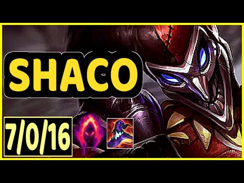 SHACO VS GWEN - 7/0/16  JUNGLE GAMEPLAY