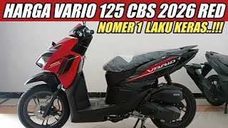 Download lagu HARGA NEW VARIO 125 CBS 2026 RED! NOMER 1 PALING LARIS mp3