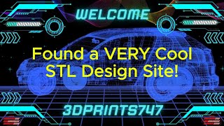 I found an AWESOME new site to model STL's!!!!