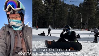 Mountain High Snowboarding Trip with the newbies