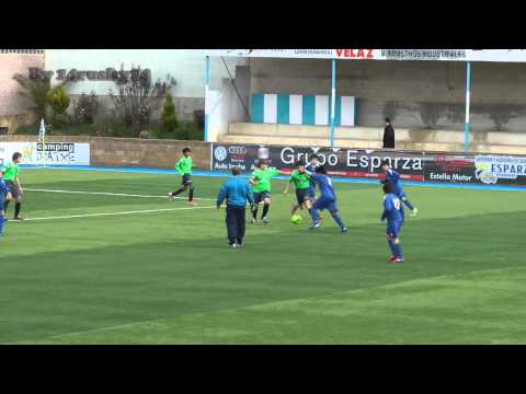 Fútbol 11 Infantiles C.D. Izarra  -  C.D. Lourdes A día 26/01/13 clip 1/5