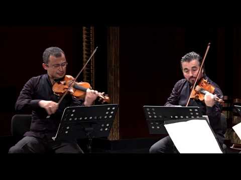 Borusan Quartet Live - Felix Mendelssohn String Quintet No.2 Op.87 II.Andante Scherzando / 4K
