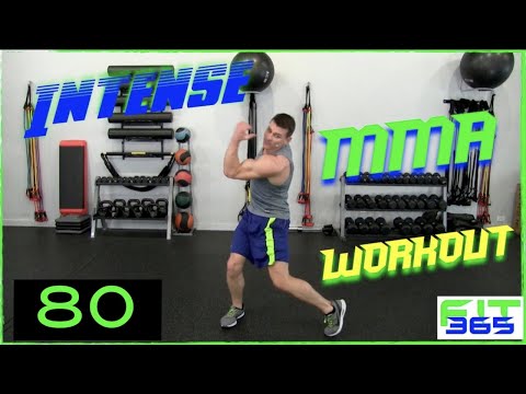 Insane 20 Minute Total Body MMA HIIT Blasting Workout At Home To Burn Belly Fat