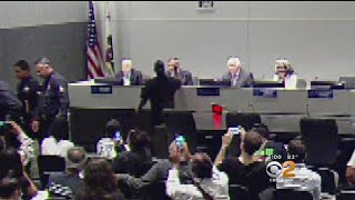 Witnesses: Ashes Of Woman Who Died In Police Custody Thrown At LAPD Chief Charlie Beck