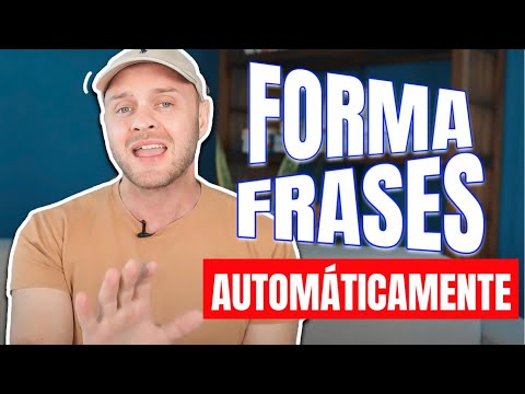 Aprende inglés rápido SIN memorizar: cómo formar frases automáticamente y habla con fluidez