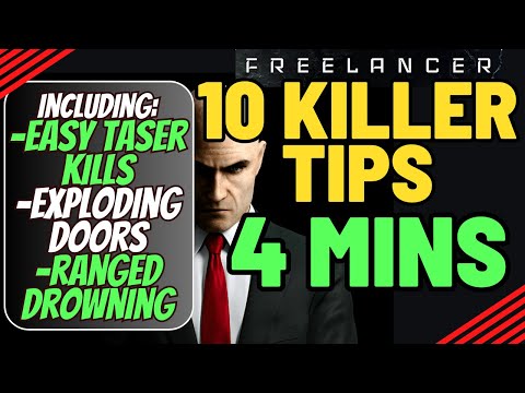 Hitman: Freelancer 10 KILLER TIPS in 4 MINUTES! #hitman