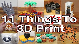 From Useful to Fun – 11 Incredible 3D Prints 🤯 #3dprinting