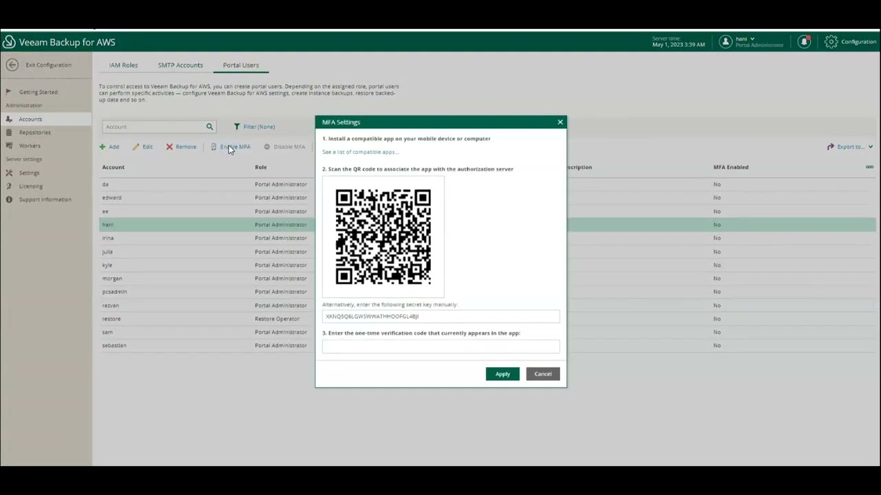 product-demo-aws-backup-layered-security video