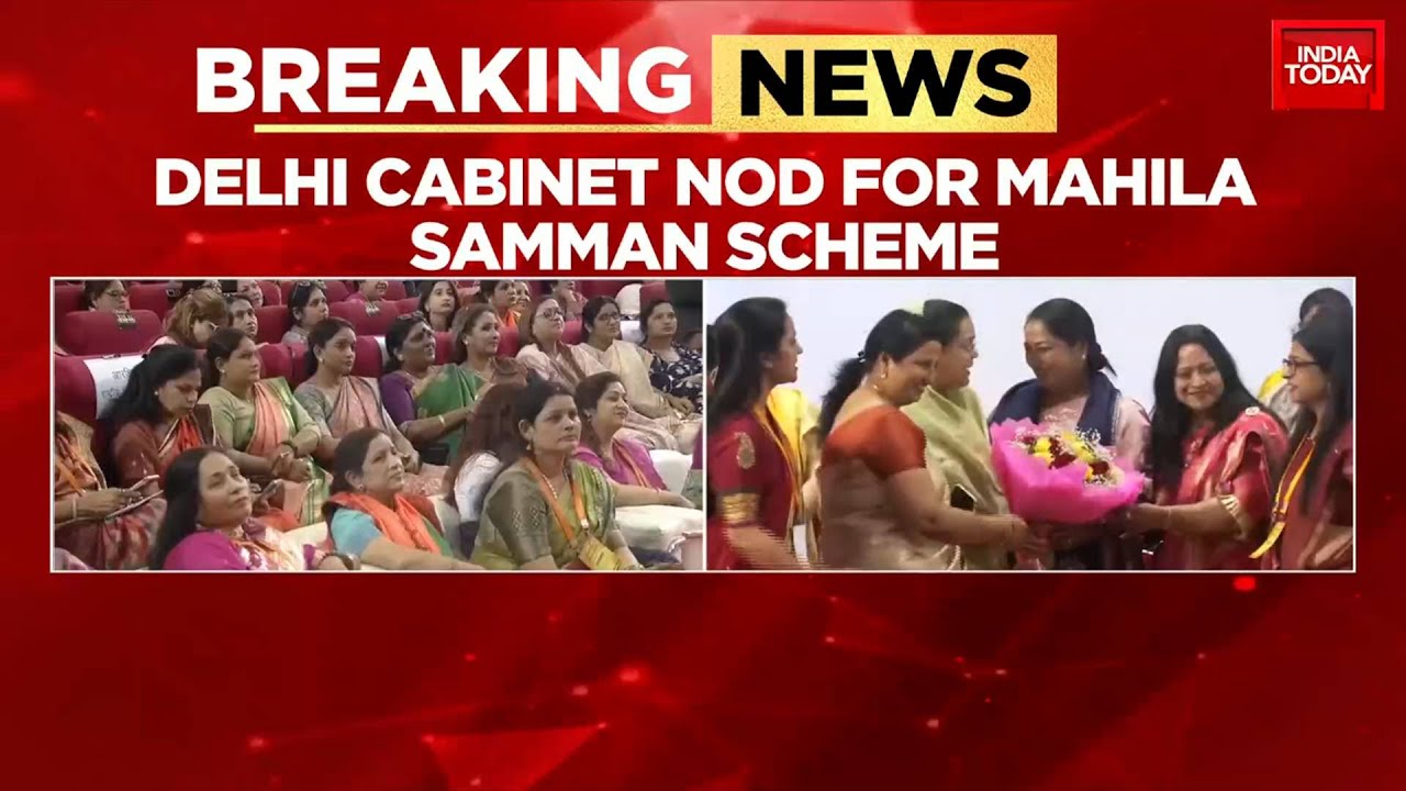 Delhi Cabinet Approves Rs 5100 Crore For Mahila Samman Scheme, Rs 2500 Monthly Aid For Women