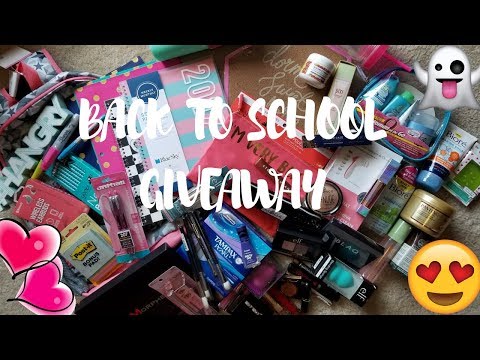 HUGE BACK TO SCHOOL GIVEAWAY │ INTERNATIONAL │ CLOSED