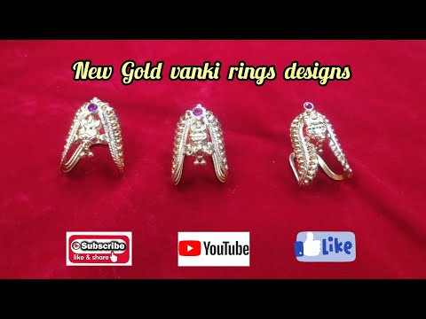 gold vanki rings designs with weight and price // new plane vanki rings with 916 kdm hallmark