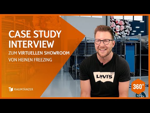 Case Study Interview zum virtuellen Showroom für Heinen Freezing