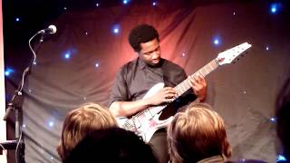 Tosin Abasi performing &quot;Isolated Incidents&quot; at clinic in Feedback Rotterdam (03/19/2012)[Pt 5/5]