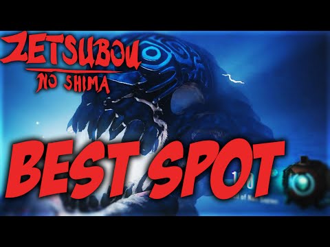 THE BEST TRAINING SPOT ON "ZETSUBOU NO SHIMA" EASY ROUND 40+ - Black Ops 3 Zombies