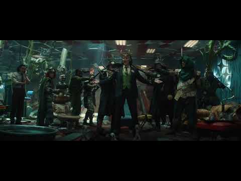 President Loki screaming (Loki series e5s1)