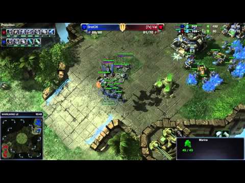 Starcraft Heart of the Swarm - Vas vs Bratok Game Two