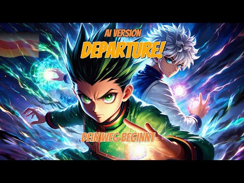 🔹 Hunter X Hunter Opening 1- Der Weg beginnt! (Departure!) Deutsche AI  Cover Version