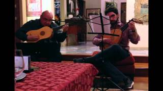 Bergamask Treble and Ground Duet for Vihuela and Renaissance Lute