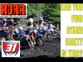 RORR Morning Adult Race 2021 Ryder Sigety His 1st ECEA Hare Scramble Racing Yamaha 85 Vs Big Bikes