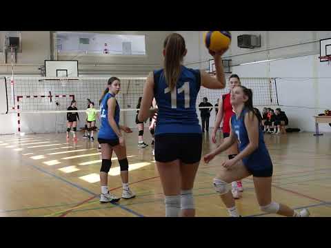 1. LIGA OSSDŽ - MLAĐE KADETKINJE 2022/23 - OK BRDA - ŽOK DUBROVNIK 05.02.2023 - I set druge utakmice