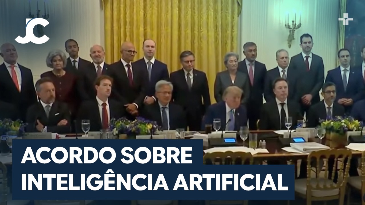 Trump reúne Big Techs e anuncia acordo de autorregulação para IA
