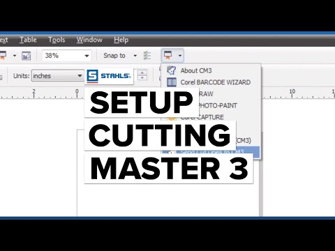 How to Set Up Cutting Master 3 with CorelDRAW®