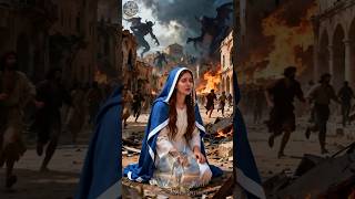 O dia em que as lagrimas da vírgem  Maria se transformaram em milagres. #historia #biblia #deus #fe