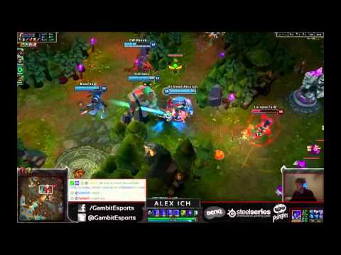 Alex ich - Kha'Zix Quadra + PENTAKILL in one game