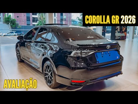NOVO TOYOTA COROLLA 2026 GR-SPORT EM DETALHES
