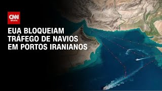 Vídeo: EUA bloqueiam passagens de navios em portos no Irã | WW