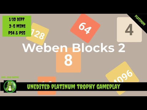Weben Blocks 2 - Unedited Platinum Trophy Playthrough