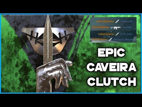 AMAZING 1v4 CAVEIRA CLUTCH!!!! | Rainbow Six Siege