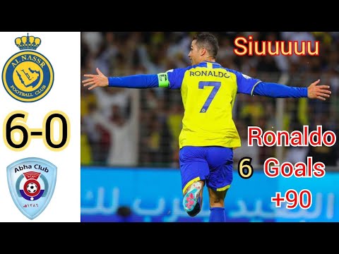 Ronaldo Super Hattrick +90💥🚀Al Nassr vs Al Shabab 6-0 |All Goals & Highlights 2023 -Sadio Mane Goals