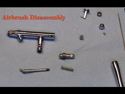 Airbrush Disassembly and Assembly.