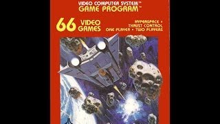 Favorite Atari 2600 Games of Willie! Asteroids!