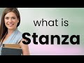 Dive Into The World Of Stanza
