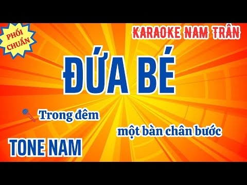 Karaoke Đứa Bé Tone Nam | Nam Trân