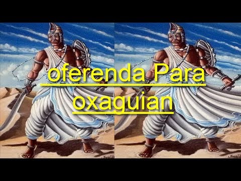 Oferenda Para  Oxáguian