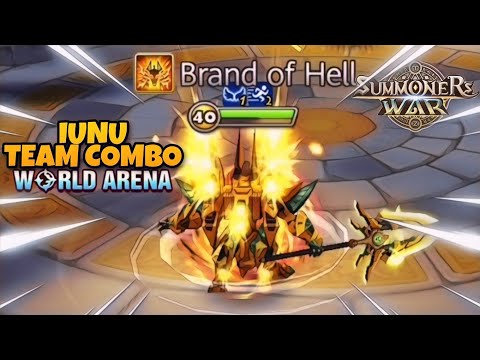 Iunu Team Combo in World Arena - Summoners War