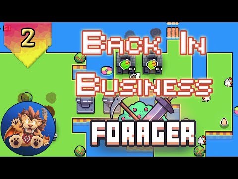 Forager (Demo) BiB Ep 2: The elusive blue gem! - First Look - Let's Play, Gameplay