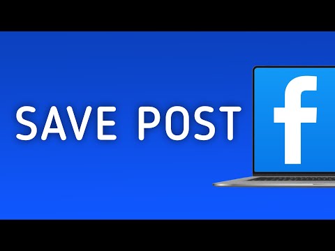 How To Save A Post On Facebook On PC (New Update)
