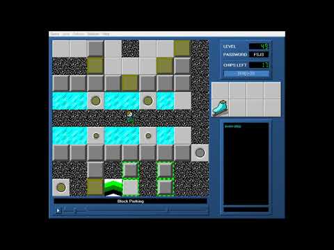 CCLP4 level 49 solution - 902 seconds