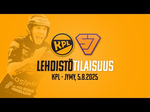 Lehdistötilaisuus KPL - Jymy 5.8.2025