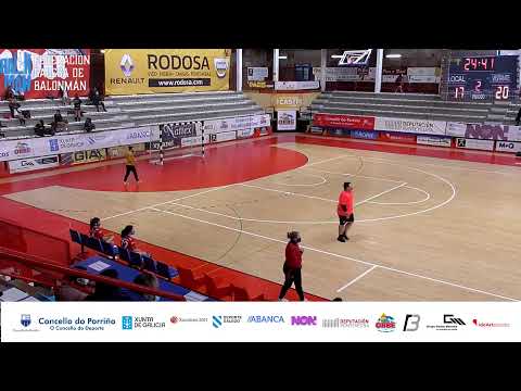 Infantil Femenino: Fase 1, G:1, J:8 Balonmano Porriño "a" - Club Balonman Atletico Guardes