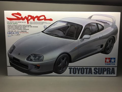 Buy TAMIYA 24123 1/24 Scale Sports Car Series Toyota Supra Model Kit  (300024123)