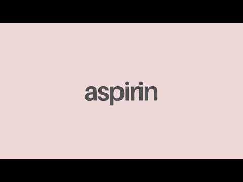 How to pronounce aspirin